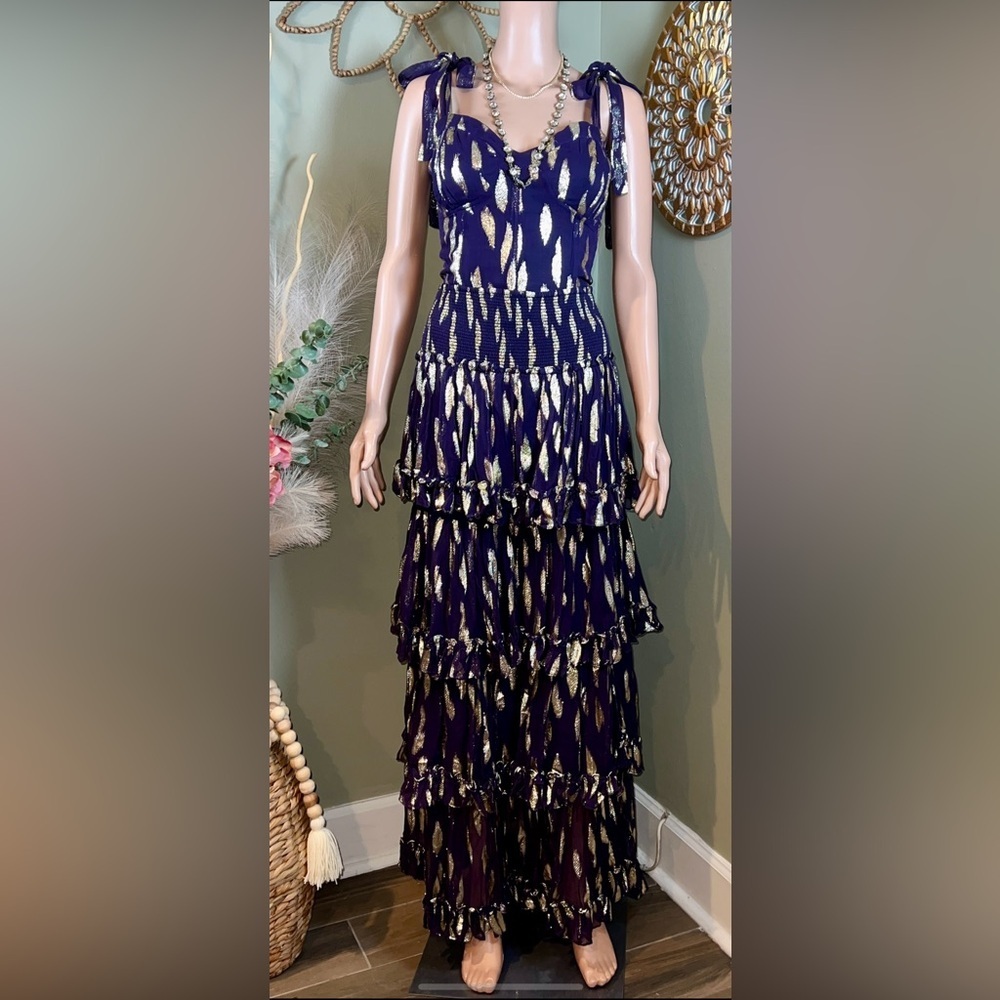 NWT! Free People x Jen's Pirate Booty Solar SET Witching Hour Navy Large - Picture 7 of 17